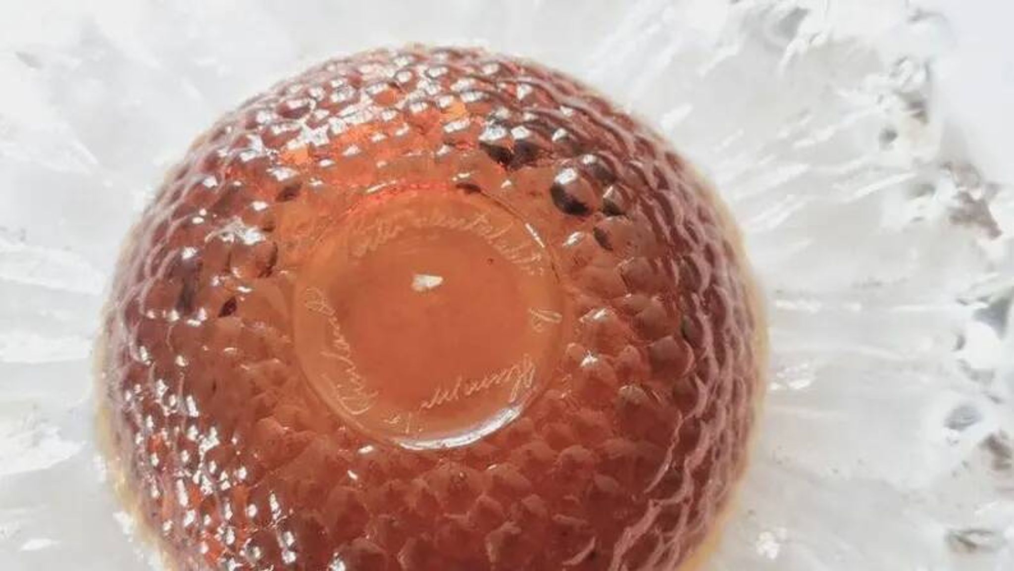 Pertti Santalahti Glass Bowl, Humppila, Finland, 1960s