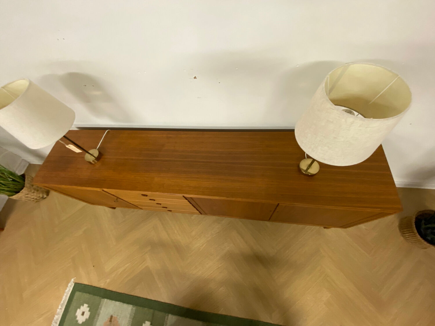 Scandinavian walnut sideboard, Skaraborgs Möbelindustri, Sweden, 1960