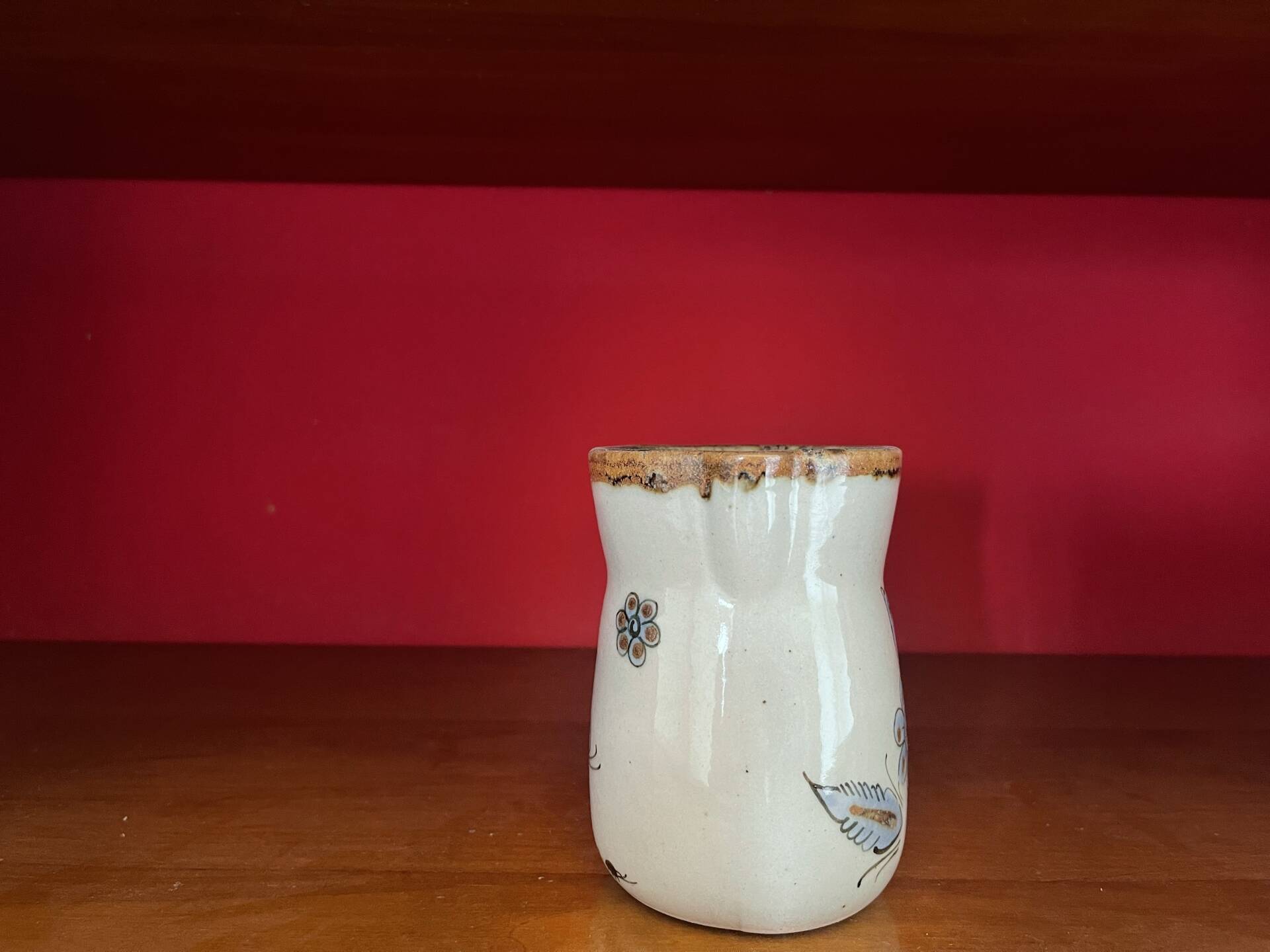 Vintage El Palomar Pitcher Tonala Mexican Pottery