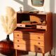 Secrétaire scandinave en teck - MSE Mobler 1960