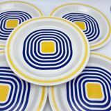 Flat plates Avant Garde Gien 1971