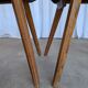 Set of 4 Farmhouse Tyrolean Chair with Heart Cutout Back / 1970s Vintage Di