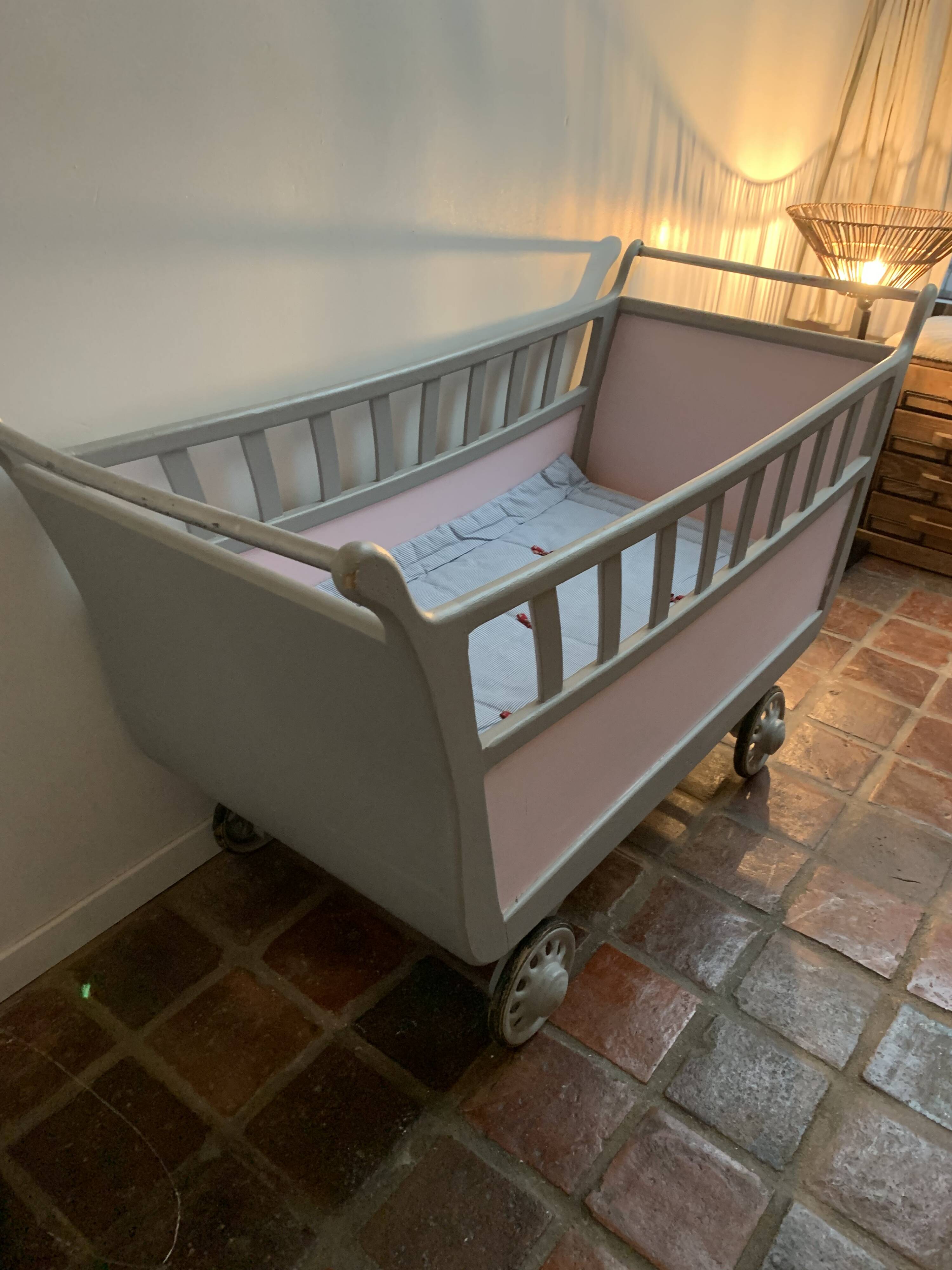 Vintage baby bed
