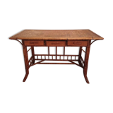 Bureau en rotin et bambou