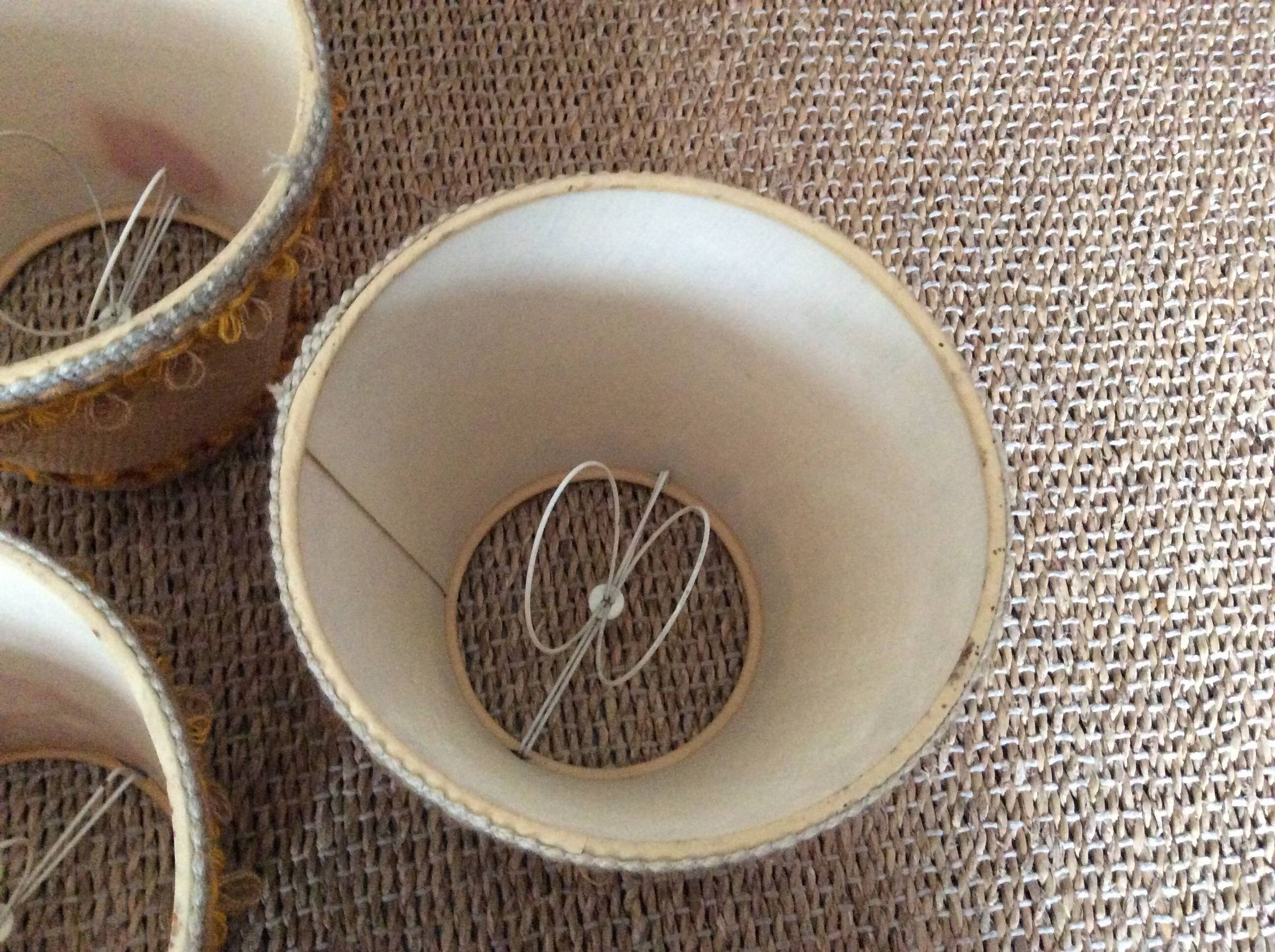 4 lampshades