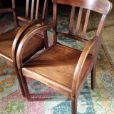 Pair of bistro chairs