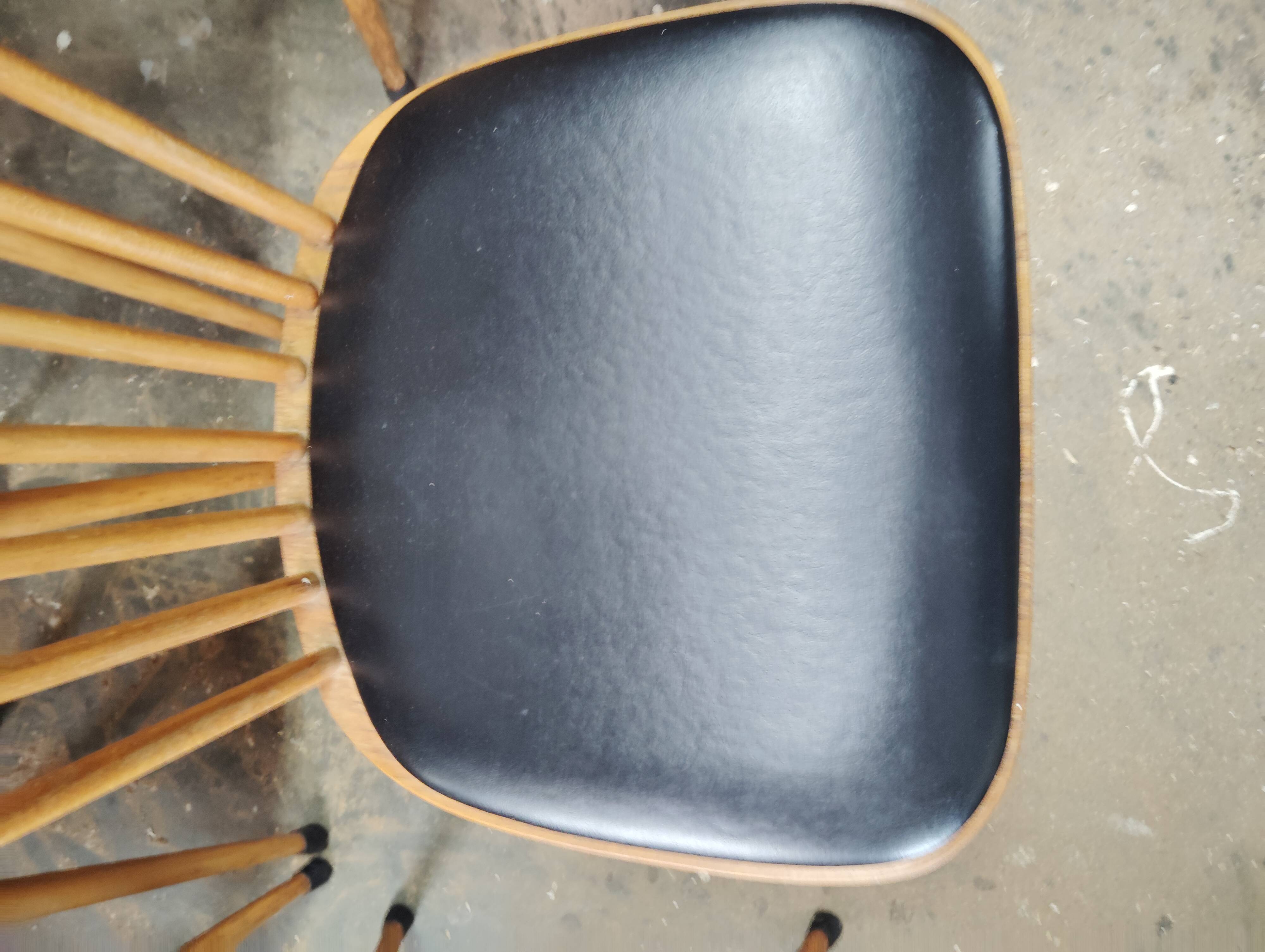 Set of 6 Baumann chairs model Sonate.