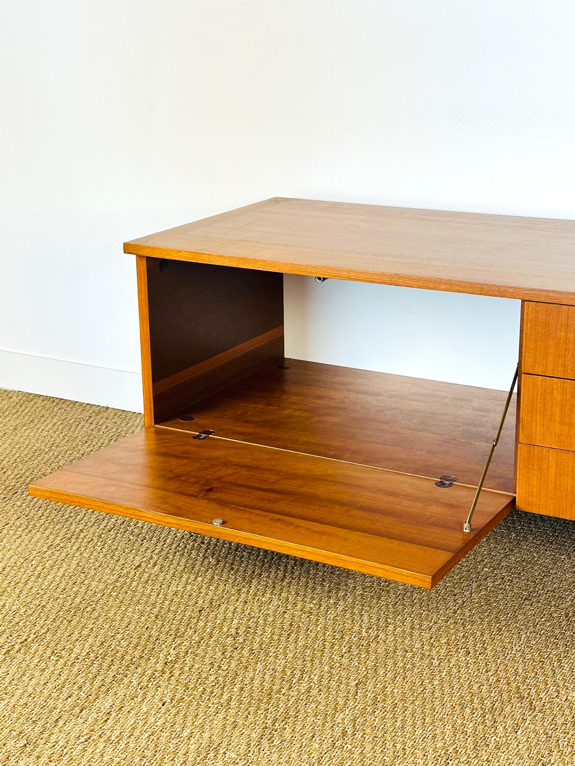 Scandinavian teak sideboard from the 1960s.