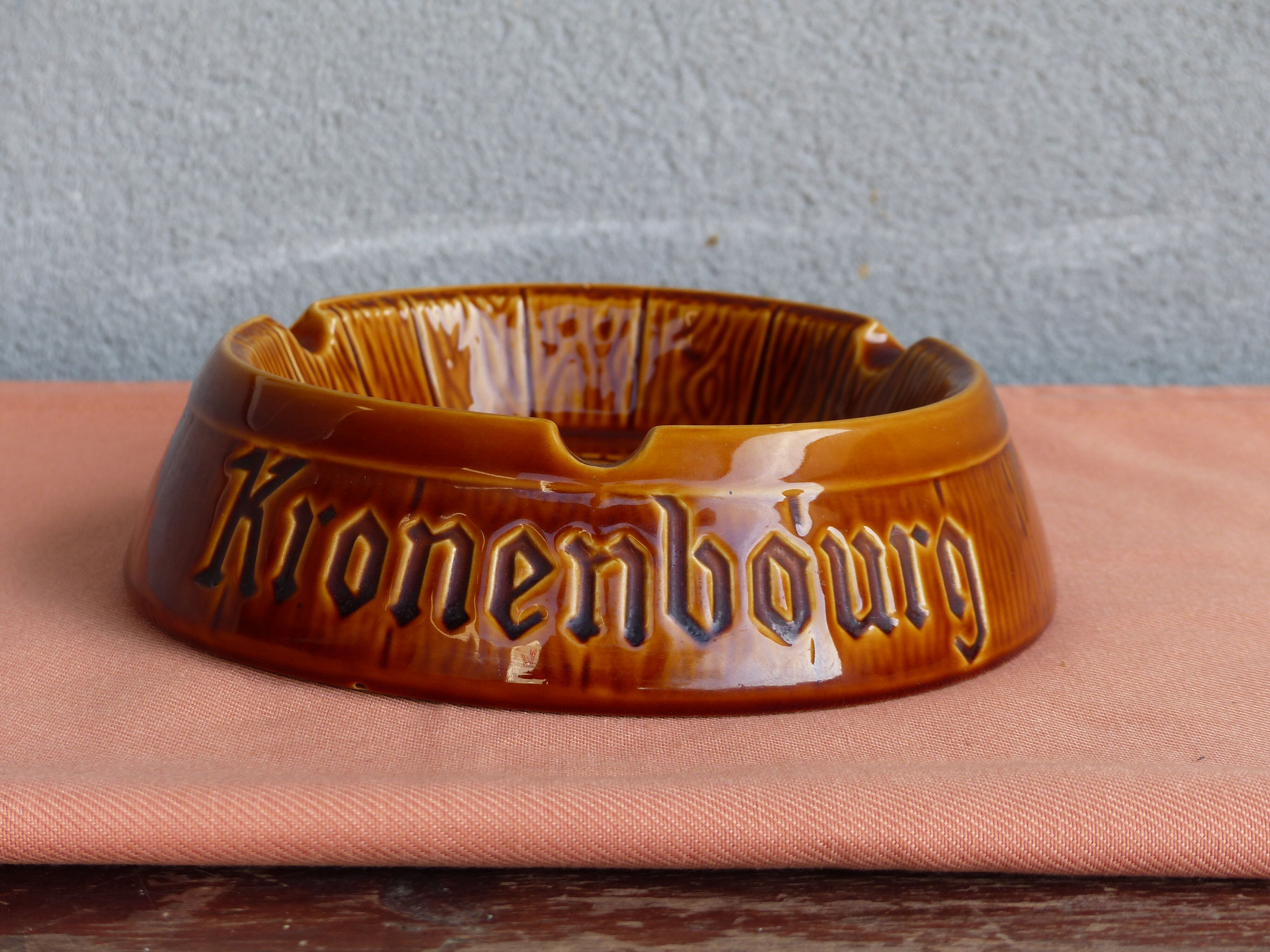Kronenbourg advertising ashtray