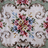 Vintage carpet french soap 69cm x 129cm 1960s