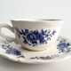English style cup sarreguemiunes