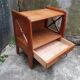Beautiful vintage oak bedside