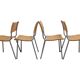 Set of 4 Ruud Jan Kokke chairs for Harvink Holland, 1980s