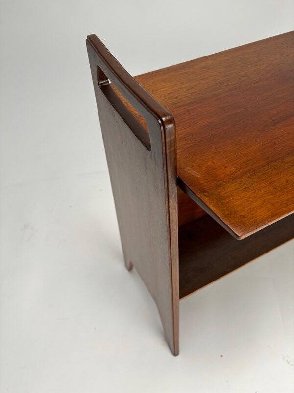 Mid-Century Wooden Side Tables by Gio Ponti, 1950s, Set of 2