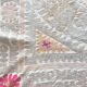Vintage hand-embroidered tablecloth 150x156 cm