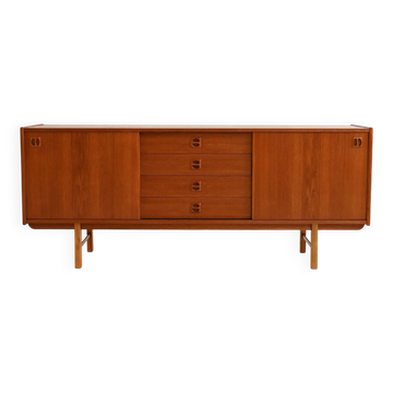 Scandinavian “Korsör” teak sideboard from the 1960s