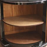 Large Art Deco Sideboard in Amboyna Root and Rosewood, Paris, 1925