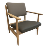 Fauteuil de salon vintage de Tchécoslovaquie des années 1960