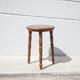 Vintage stool, wooden stool, side stool, plant holder