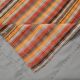 Red & Orange Bohemian Kilim Rug, 223x277Cm