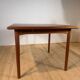 Extendable dining table in teak, Denmark 1960s