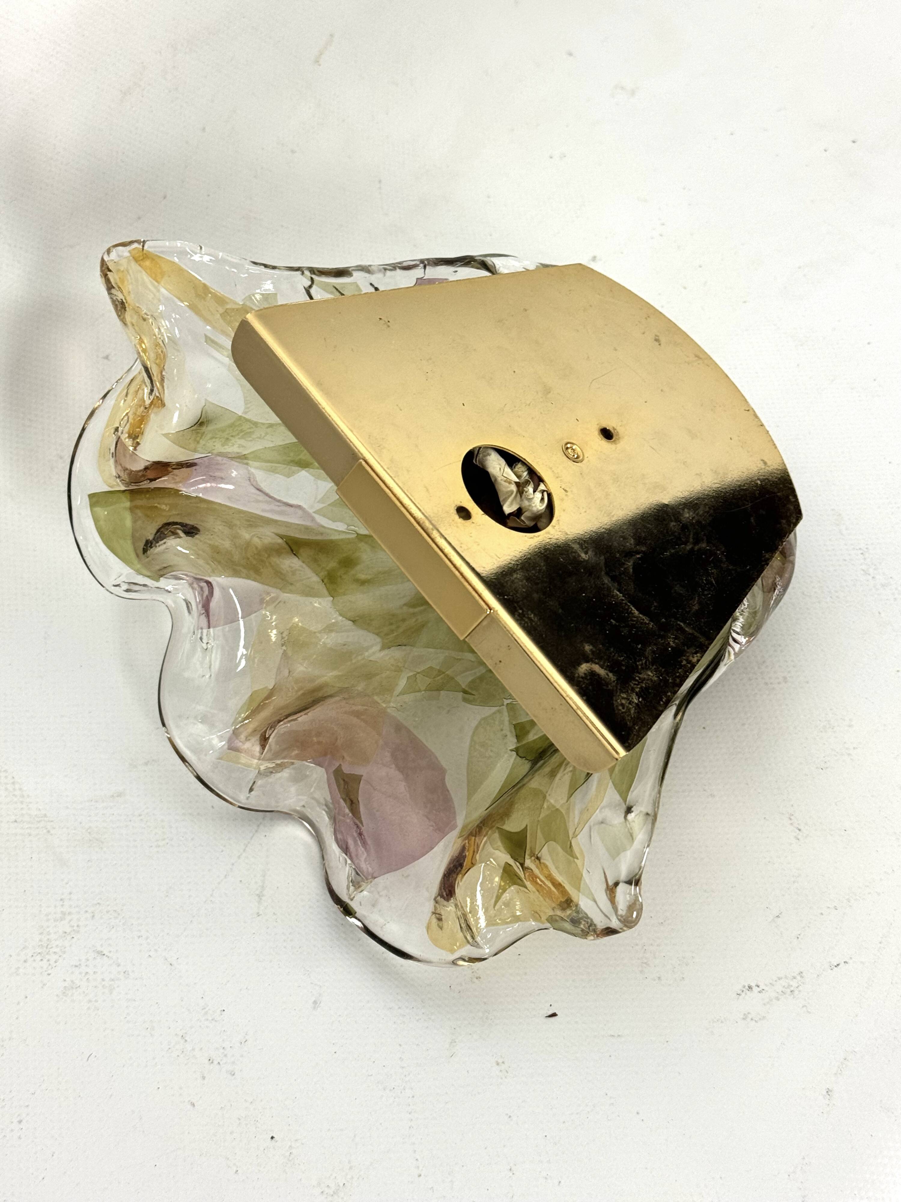 La Murrina, applique unique vintage italienne en verre de Murano signée des années 70
