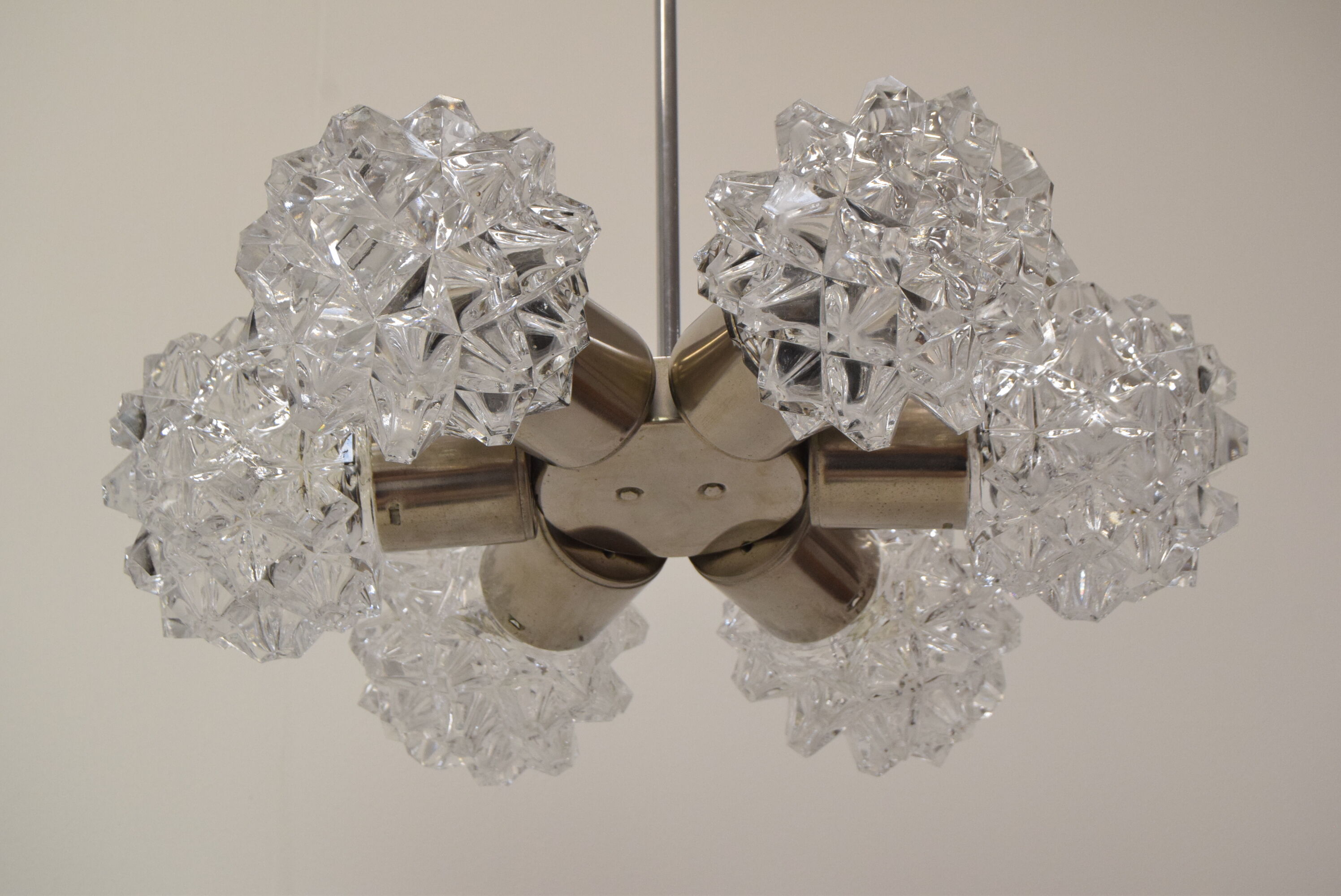 Mid-Century Chandelier Kamenický Šenov, 1960´s