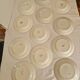 Set of 12 mismatched dinner plates