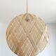 Suspension design bohemian vintage abaca style