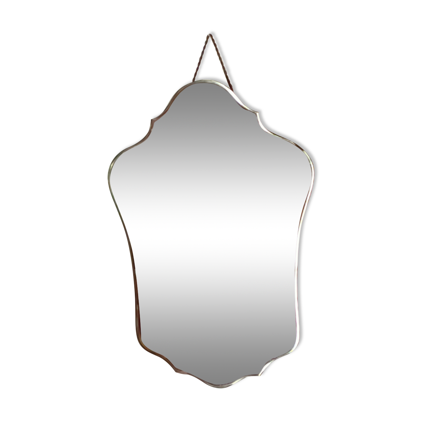 Vintage beveled mirror 54x73cm