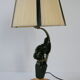 Lampe vintage bois 1950
