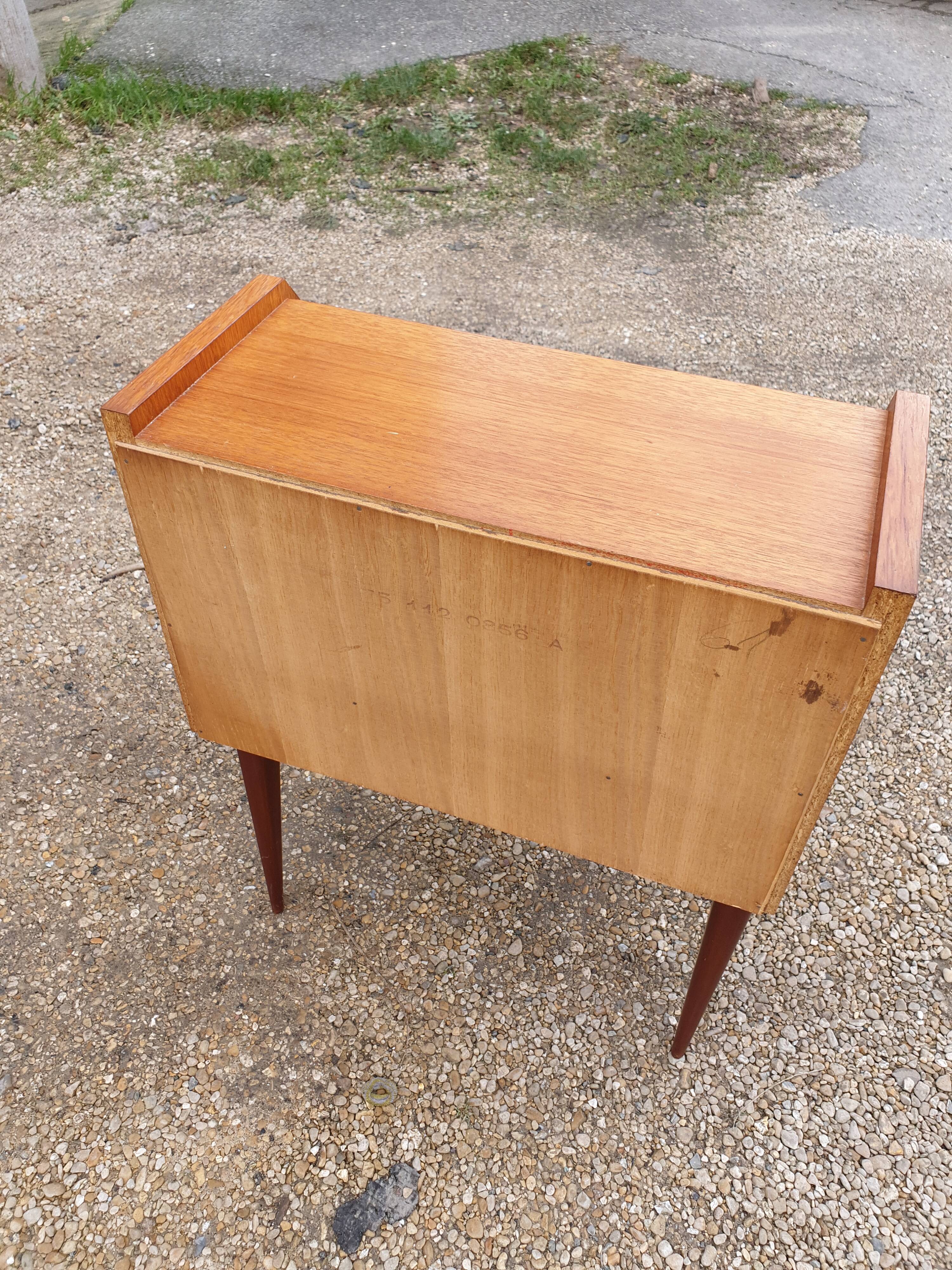 Scandinavian vintage bedside table