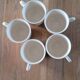 5 antique coffee cups