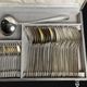 Tableware, silver-plated cutlery Argenta hallmark around 1970