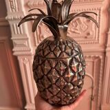 Silver pineapple ice bucket from the 70s