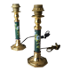 Two lamp bases