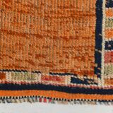 Rustic Boho Runner, Turkish Runner Rug, Sof Palette Rug, 86x302Cm