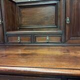 Late 19th century walnut desk