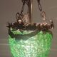 Ceiling lamp with Murano glass flowers. Italy, 1960s