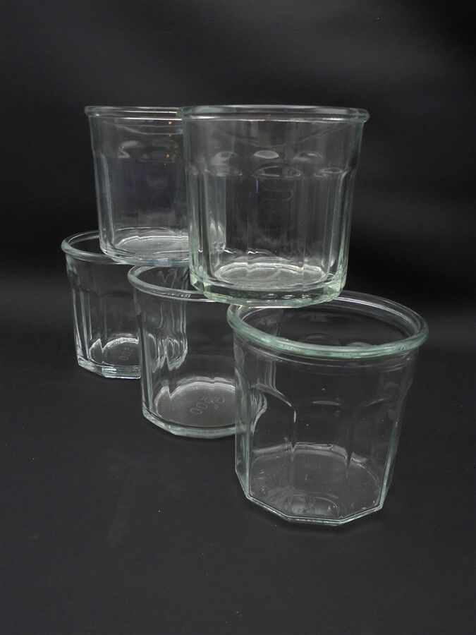 Lot de 5 bocaux à confiture