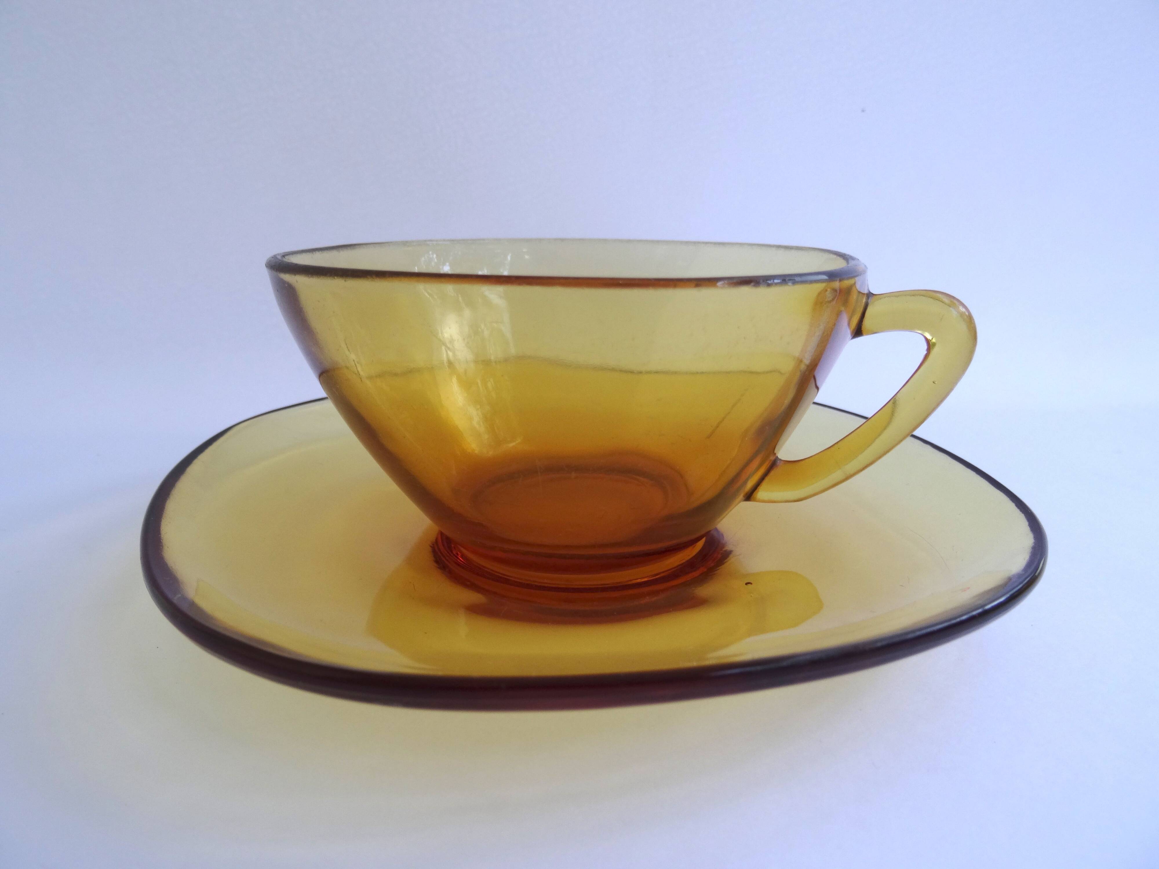 Vereco coffee cups with saucers