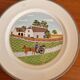 VILLEROY & BOCH Laplau dish, Naïf design - diameter 27 cm.