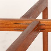 Coffee table, foldable, Danish in teak, model 4508 by Engholm and Willumsen.