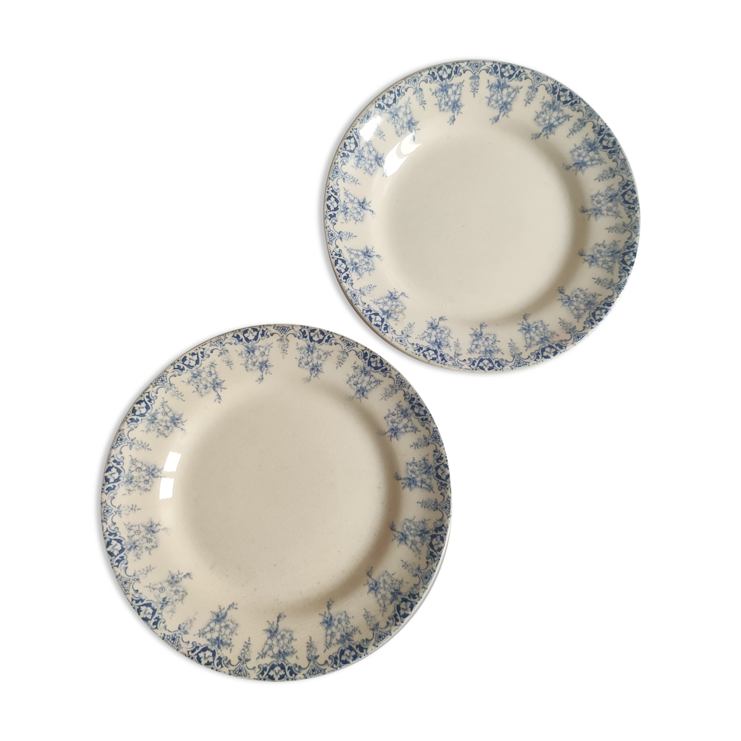 Set of 2 iron earth plates