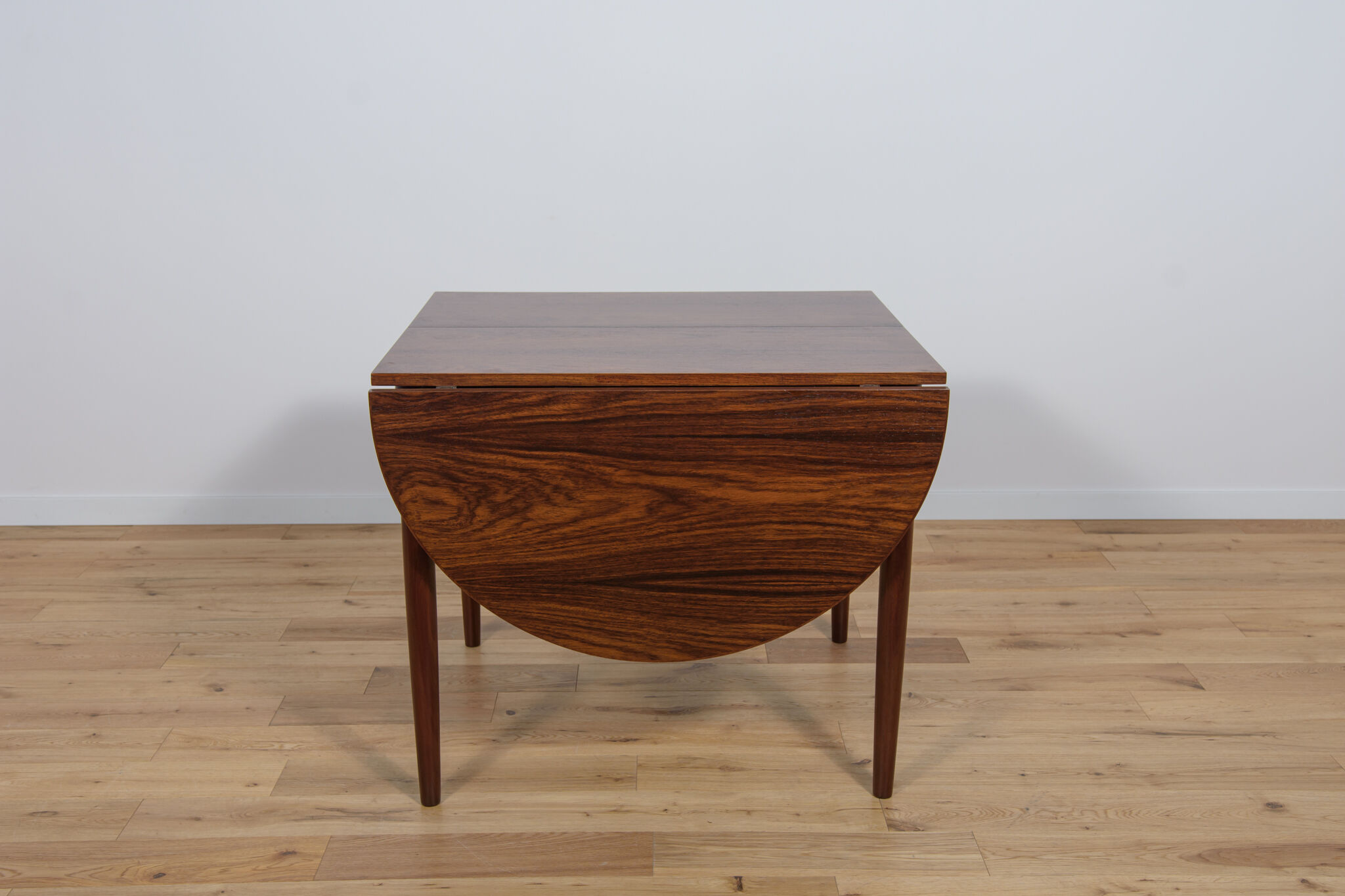 Table à manger danoise extensible en palissandre du milieu du siècle, années 1960