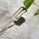 Vintage silver metal table service tongs tableware ACC-7081