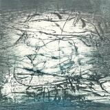 Oil painting & mixed techniques on framed canvas & signed by the artist.