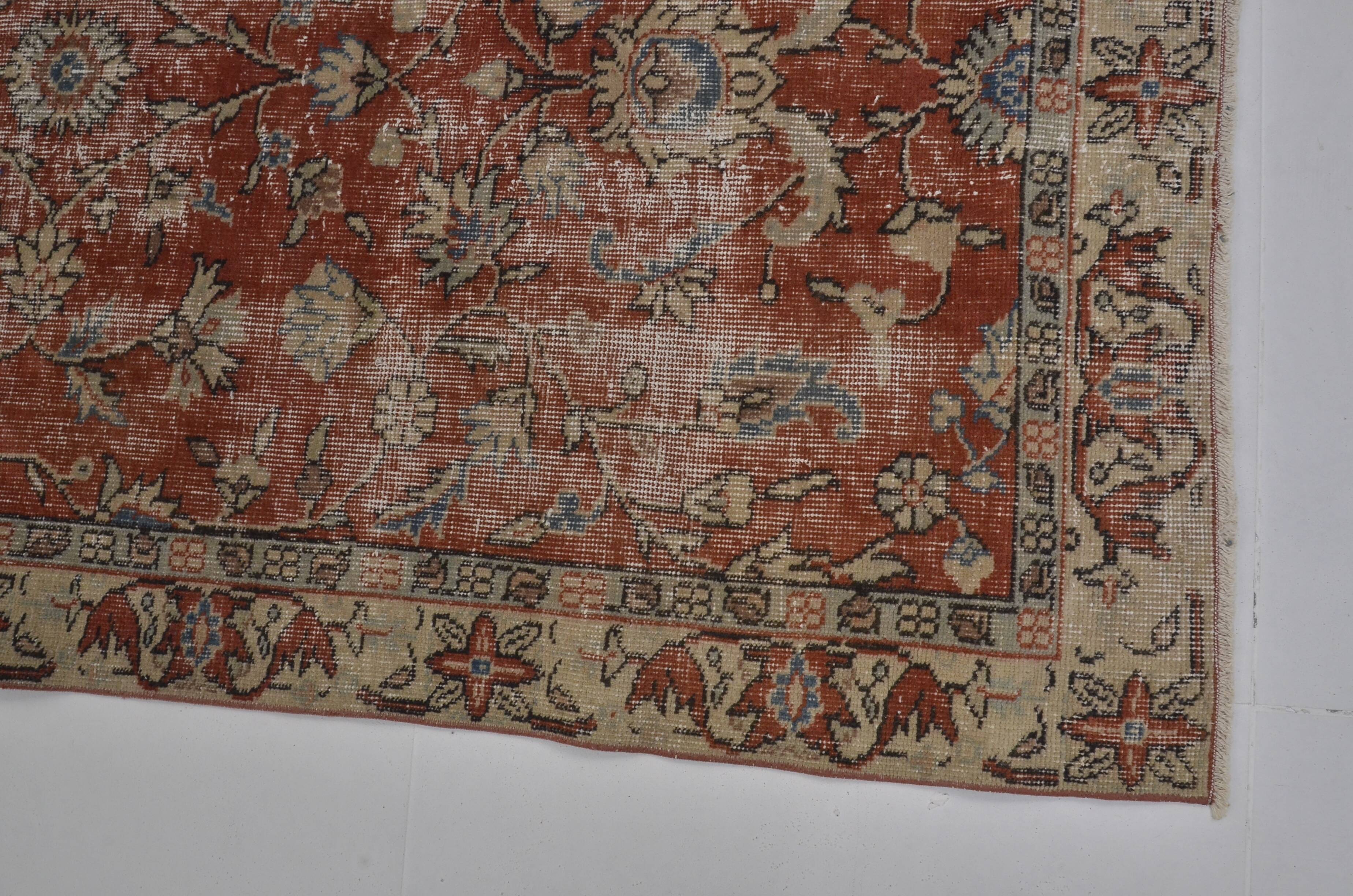 Geometric Oushak Small Carpet sku 1281