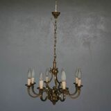 Chandelier bronze 8 branches