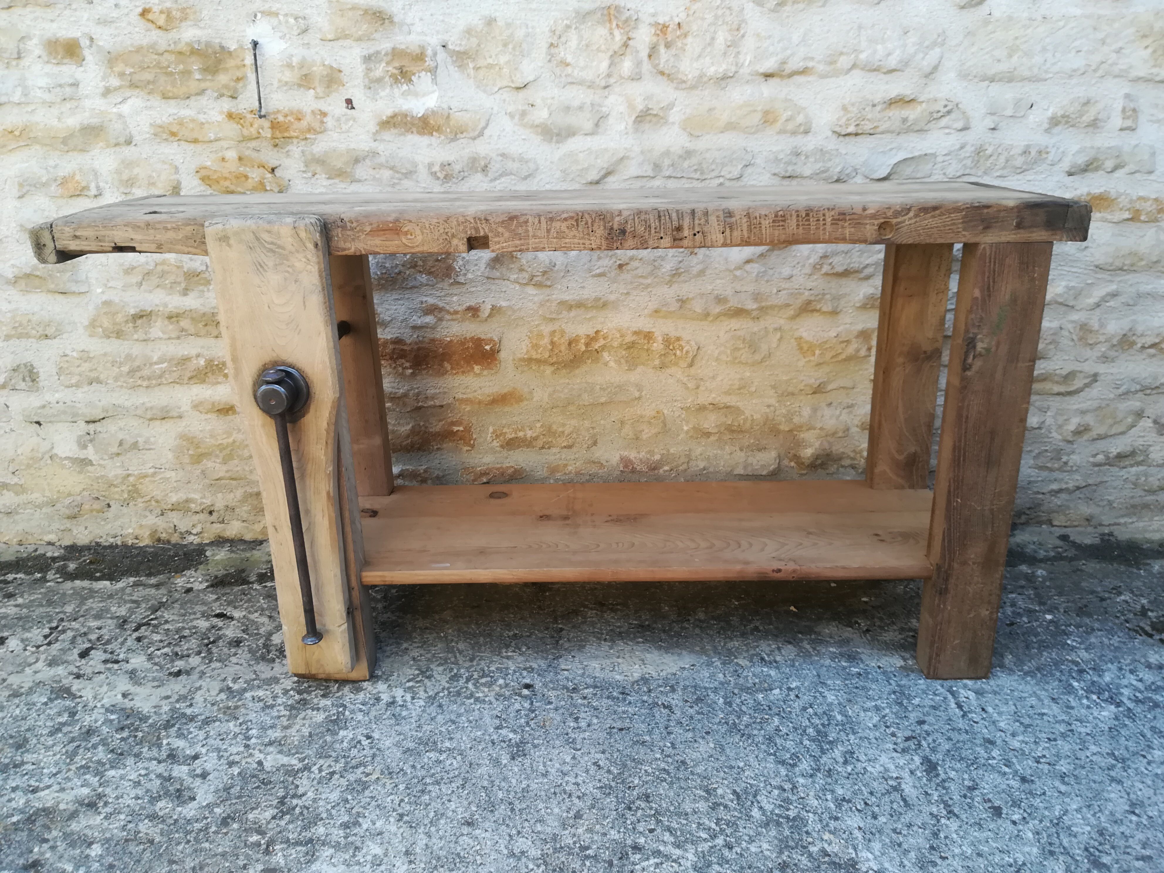 Oak workbench